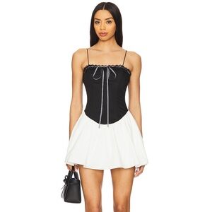 For Love and Lemons Annabella Mini Dress Size S